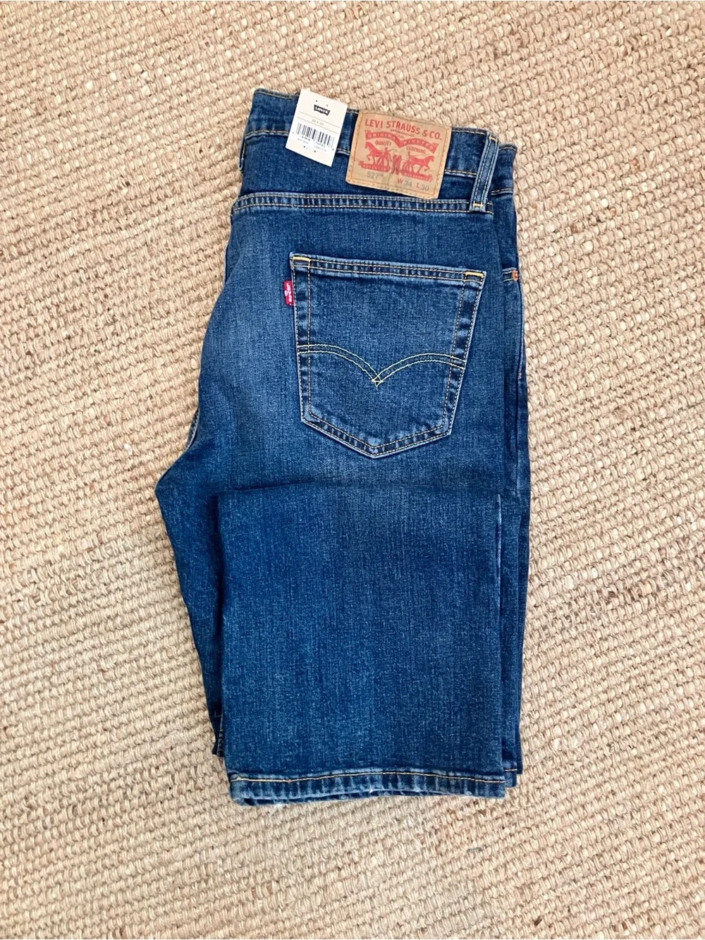 NWT 34x30 Men’s Levi’s 527 Slim Bootcut